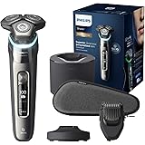 Philips Shaver Series 9000 Elektrischer Nass- und Trockenrasierer mit SkinIQ (Modell S9987/59)