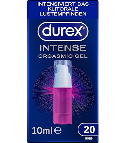 DUREX GEL LUBRICANTE INTENSE ORGASMIC 10ML : Amazon.es: Salud y cuidado  personal