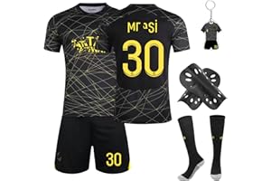 Heartsking Kids Soccer Jerseys & Kits - Boys & Girls Football Training Shirts, Shorts, Socks, Guard & Keychain Gifts