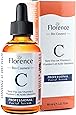 Big 2oz. ORGANIC Advanced Vitamin C Serum & Hyaluronic Acid for Face/Neck/Eye Contour. 20+ VEGAN Anti-Aging and Wrinkle Ingredients. Hydrates/Firms. Suitable for Derma Roller. Dermatologically Tested