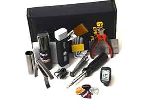 Elagon (PCP) Pro Care PLUS für Gitarre. Komplettes Pflege- und Reinigungsset. Alles, was Sie brauchen, um die Gitarre und die Saiten makellos zu halten, mit mehreren praktischen Zubehörteilen.