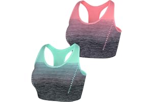 Sykooria Donna Reggiseno Sportivo Reggiseno da Allenamento Senza Ferretto Top Fitness Donna Palestra Imbottito per Ginnastica Yoga