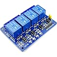 AVS COMPONENTS 4 Channel 5V Relay Board Module Relay Expansion Board For Arduino Rasp