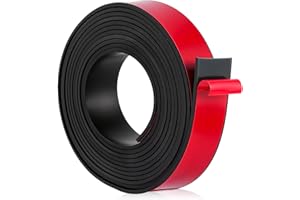 PSYQTSUARY Gumowe paski samoprzylepne, 20 mm × 2 mm × 118" neoprenowa uszczelka gumowa mata ochronna mata ochronna pełna gumowy profil gumowy do uszczelek DIY, ochrona wykładzin podłogowych, ochrona przed