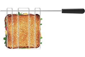‎DUALIT Dualit Classic Sandwichzange für Dualit Toaster Classic –Zubehör für Dualit Toaster -Toaster Sandwich Zange zum Sandwich & Panini Toasten – 1x Sandwichzange für Toaster – Toast Zange mit Auffangblech