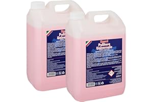 RESOL Pulitore Universale 1L - Sgrassatore professionale - Spray multisuperficie e Sgrassatore - Sgrassatore super potente per pulizia della casa - Sgrassatore disinfettante - (2 Unità x 5 L)