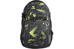 coocazoo Schulrucksack Porter, ergonomischer & anpassbarer Tornister, höhen- & größenverstellbar, mit Brustgurt & Hüftgurt, leicht & individuell, ab der 3. Klasse