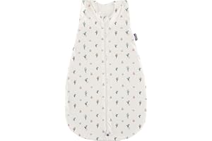 Träumeland S0200607 Sommerschlafsack LIEBMICH aus Baumwolle, Design Kaktusliebe, Größe 110 cm, mehrfarbig