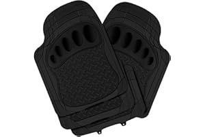 ‎WOLTU WOLTU Universal Auto Fußmatten Gummimatten Zuschneidbar Schwarz