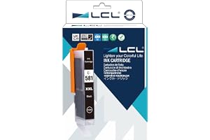 LCL Bläckpatron kompatibel CLI-581 CLI-581XL CLI-581XXL 1998C001 12,5 ML (1svart) Ersättning för Canon Pixma TR7550 TR8550 TS
