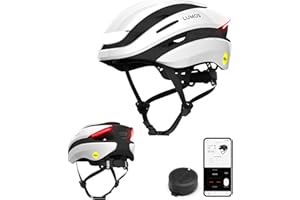 Lumos Ultra Smart Bike Helmet | Customizable Front and Back LED Lights with Turn Signals | Road Bicycle Helmets for Adults: Men, Women