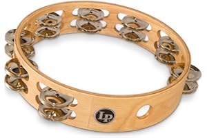 LP Latin Percussion LP861602 Tambourin Professional 10" Holz zweireihig