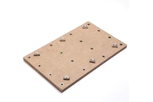 Genmitsu MDF Spoilboard CNC per 3018 Router CNC, 30 x 18 x 1,2cm (11-4/5''x 7''x 1/2'''), M6 Fori (6mm)