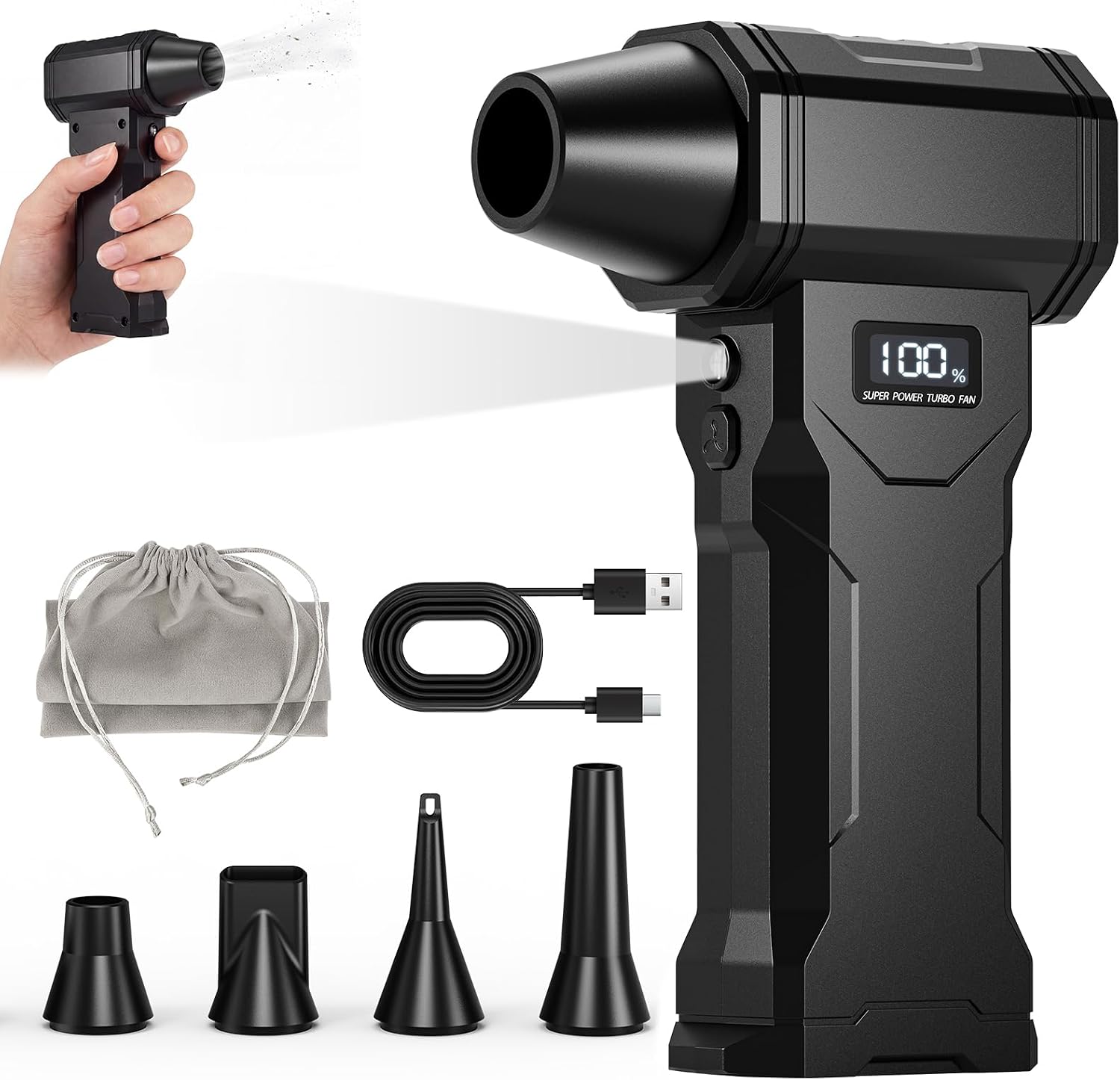 Avis d'Expert & Test Approfondi : PUGTOW Souffleur Air Comprimé Souffleur PC 12 (Sélection)