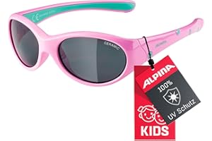 ‎ALPINA ALPINA FLEXXY GIRL - Verspiegelte und Bruchsichere Sonnenbrille Mit 100% UV-Schutz Für Kinder