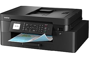 Brother MFCJ4350DW | Multifunzione inkjet a colori | Stampa fino a 20 ipm con duplex | Display da 4,5 cm | Cassetto da 150 e ADF da 20 fogli | WiFi e USB| Stampa e Scan mobile| Inbox da 350 pag
