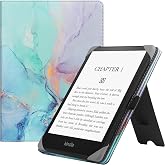 HGWALP Universal Case for 6" Kindle Paperwhite eReaders Folio Stand Case with Strap Compatible with Kindle 2024/Kindle Paperw