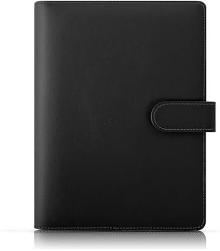 Display Book A5 24 Pockets Presentation Folder Black | Clarisworld.co.uk