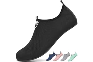 gitzing Water Shoes Barefoot Aqua Yoga Socks Quick-Dry Beach Swim Surf Shoes for Women Men