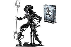QLT QIAOLETONG Xenomorph Spielzeug Klemmbausteine Baustein,Ideas,Action Alien Figur deko Geschenk für Erwachsene und Jungen ab 6-16+(918PCS