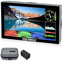 FEELWORLD P6X Camera Field Monitor 5.5 inch 1000Nit Touch