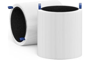 VILLAPOOL 2 Mini Max Replacement Filter Compatible with Blueair Blue Pure mini MAX Air Purifier,High Efficiency Filter, 3-in-1 Activated Carbon,Filters dust, odors, and smoke