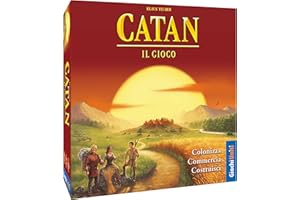 Giochi Uniti - Catan Base Eco – Gioco da tavolo, Catan, 3-4 Giocatori, 10+ Anni, GU741, Edizione italiana
