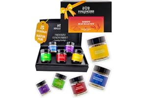 ‎HALLINGERS GENUSS MANUFAKTUR Hallingers Genuss Manufaktur Brotgewürze Geschenkset – 5 Premium Gewürze für Brot, Grillen & BBQ in edler Geschenkbox, handgemacht, Gewürze Set "Brot-Backlust", Geschenkidee Hobbybäcker, Weihnachten