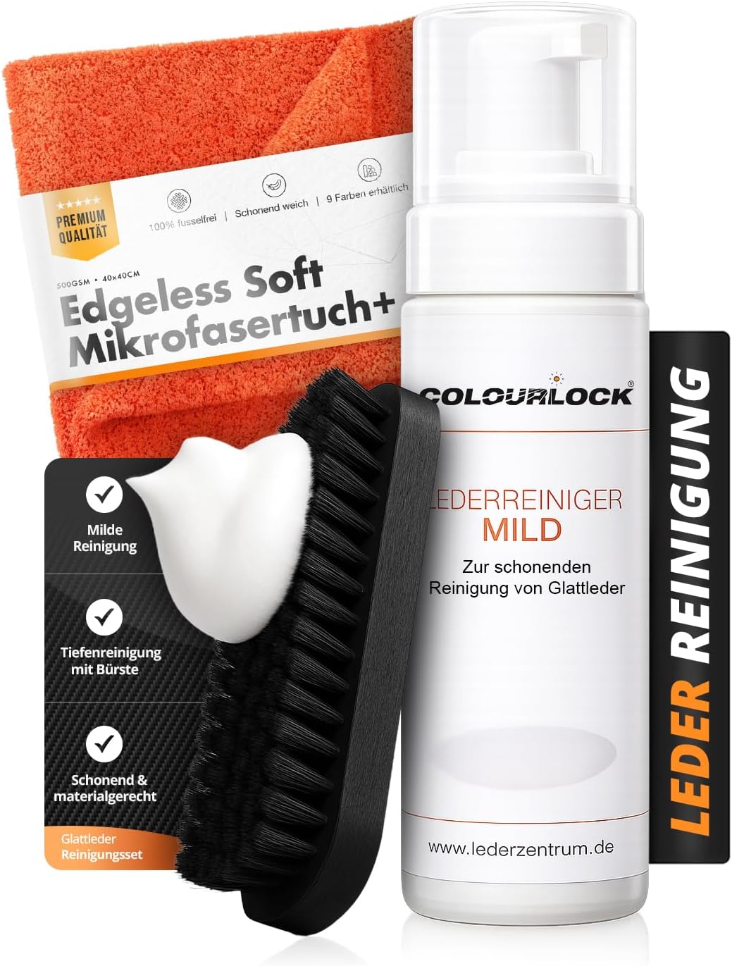 Technische Daten & Spezifikationen : Lederreiniger Set Colourlock Lederreiniger mi