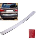 Chrome Rear Bumper Protector GLOSSY S.STEEL For BMW X3 F25