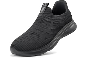 ODCKOI Baskets Hommes Main-Libre Chaussures de Sport légères Respirantes Slip in Baskets Hommes Confortables Mesh Chaussures de sans Lasso Attaches Chaussures de Sport