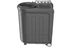 Whirlpool 8 Kg 5 Star Semi-Automatic Top Loading Washing Machine (ACE 8.0 TRB DRY GREY DAZZLE (10 YR)-NH)