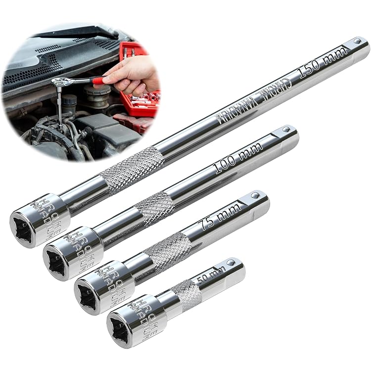 TOOLCRAFT 820755 Steckschlüssel-Verlängerung 1/4 Zoll Antrieb 1/4" (6.3