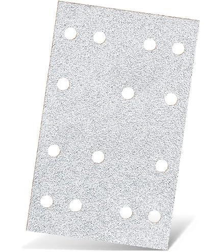 Sds Max Kit 50 Fogli Abrasivi MAXXT - Per Levigatrice Orbitale R7307 - Grana 80/120/180/220/320 Carta Rete Grana 80-320