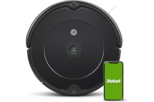 ‎IROBOT iRobot Roomba 692, App-steuerbarer Saugroboter (Staubsauger Roboter), 3-Stufen-Reinigungssystem, Kompatibel mit Sprachassistenten, Individuelle Anpassungen per App, Dirt Detect-Technologie, Schwarz