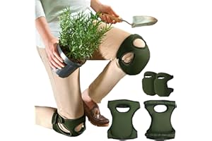 MZSX Dicke Bequeme Memory Foam Garten Kniepolster， Kniende Knieschoner，Kniepolster Mit Griffen，Mehrzwecksitzkissen，Sport Knieschoner, Kniepolster Zum Training
