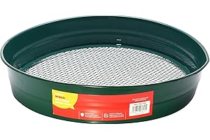 Amtech U1260 37cm (14.5") Tamiz de jardín de metal