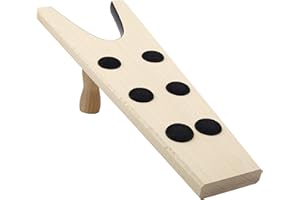 GAMITALFBNFFV Stiefelknecht aus hochwertigem Buchenholz erleichtert das Ausziehen & dient als super Alltagshelfer, Stiefelauszieher, Ausziehhilfe, Stiefelausziehhilfe, Reitstiefel (Stiefelknecht mit Noppen)