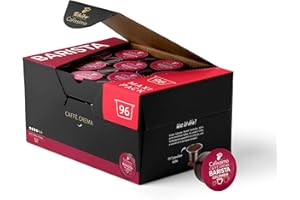 ‎TCHIBO Tchibo Cafissimo Vorratsbox Caffè Crema Colombia Kaffeekapseln, 96 Stück (Kaffee, ausdrucksstark mit Hauch von Limette), nachhaltig & fair gehandelt