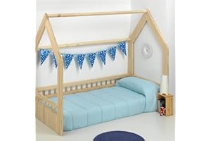 Camatex - Edredón Ajustable Raya Cama 105 - Color Rosa