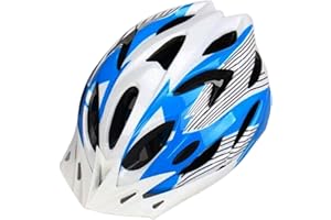 FeMereina Casco de Bicicleta Casco para Hombres y Mujeres Adultos Casco de Ciclismo Ligero con Diseño de Microshell Tamaño Ajustable con Visera Solar con Luz Trasera LED 56-61cm