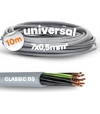 Câble De Commande Lapp 00100034 H05V-K 5x0,5 Mm² Huilflex Classic 100 - 5 Fils PVC Avec Conducteur Protection