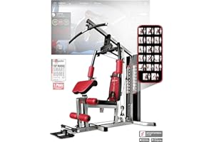 ‎SPORTSTECH Kraftstation HGX100/HGX300, bis zu 80kg, Deutsche Qualitätsmarke, Bodybuilding Sportstech Multifunktions-Homegym mit Stepper und Powertower oder Beinpresse, Fitnessstation für Zuhause