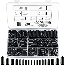 CQRobot 100Pcs 1/8 Inch Flexible Silicone End Caps Round Bolt - View #8