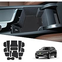 3D Mats Allwetter Fußmatten GH Gummifußmatten Set Für Volvo V60, Bj Volvo XC60 Gummimatten Set