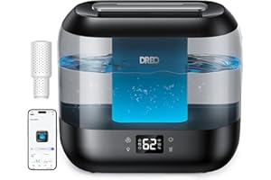 Dreo HM311S Humidificateur intelligent avec diffuseur d'huile, cartouche, veilleuse 4L, 36 heures d'autonomie, humidificateurs à ultrasons silencieux pour la maison, la chambre à coucher, la chambre