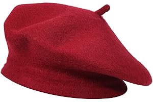 ZLYC Women's Classic Wool French Artist Beret