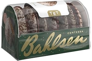 ‎BAHLSEN Bahlsen Contessa – 1er Pack – Runder Lebkuchen auf Schokolade (1 x 200 g)