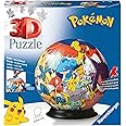 Ravensburger - 3D Puzzle Personaggi Pokémon, Puzzle Ball, 72 Pezzi, 6+ Anni
