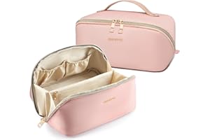 Omnpak Bolsos Neceser Maquillaje de Cosméticos de Viaje, de Tocador, Portátiles de Gran Capacidad Impermeables